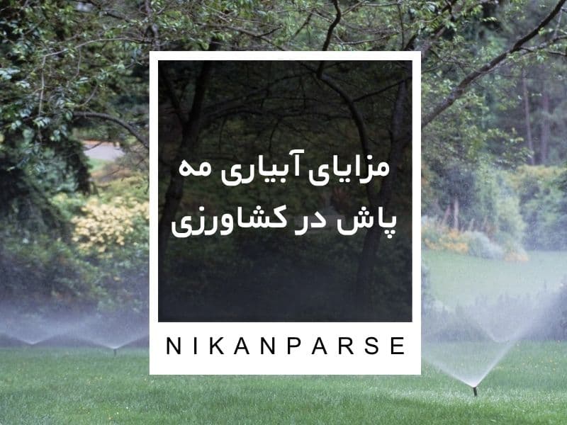 مزایای آبیاری مه پاش در کشاورزی