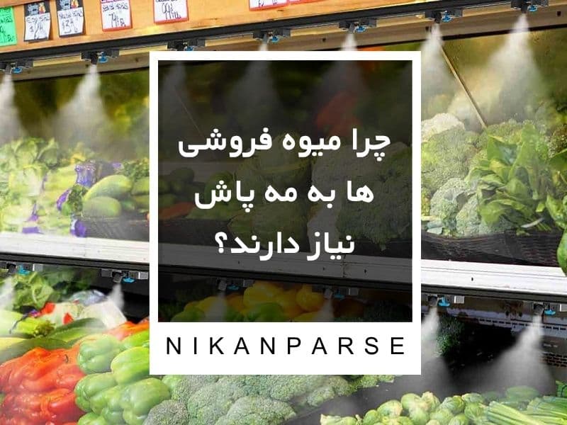 چرا میوه فروشی ها به مه پاش نیاز دارند؟